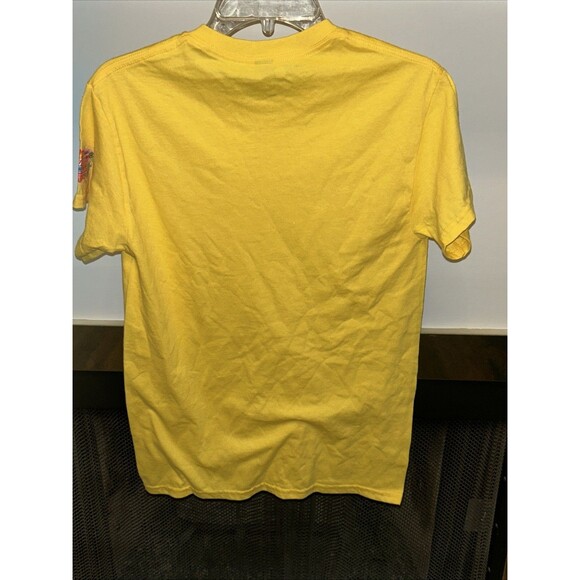 Women’s Small Short Sleeve Graphic Tshirt In Yellow - Picture 5 of 5